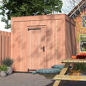 Onze Outdoor Life Overkappingen en Blokhutten worden geleverd exclusief dakbedekking, vloer en Funda