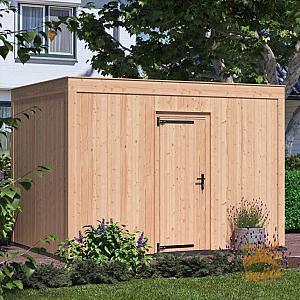 Onze Outdoor Life Overkappingen en Blokhutten worden geleverd exclusief dakbedekking, vloer en Funda