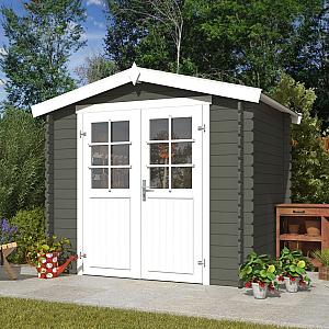 Onze Outdoor Life Overkappingen en Blokhutten worden geleverd exclusief dakbedekking, vloer en Funda