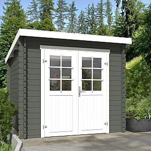 Onze Outdoor Life Overkappingen en Blokhutten worden geleverd exclusief dakbedekking, vloer en Funda