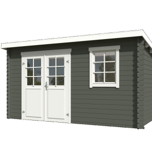 Onze Outdoor Life Overkappingen en Blokhutten worden geleverd exclusief dakbedekking, vloer en Funda