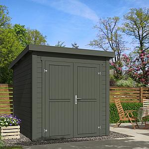 Onze Outdoor Life Overkappingen en Blokhutten worden geleverd exclusief dakbedekking, vloer en Funda