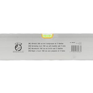 Afreilat Met Waterpas En Handgreep 200 cm.