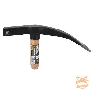 Straathamer 7 cm – houten steel