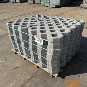 GrasBeton tegel 40x60x8 Grijs