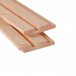 Douglas Geschaafd Rhombusprofiel Plank 2,7x14,5x224cm. Onbehandeld