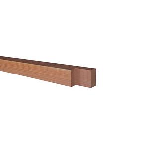 Douglas Fijnbezaagde Tussenstaander Met Inkeping t.b.v. Zelfbouw 15x15x240cm. Onbehandeld