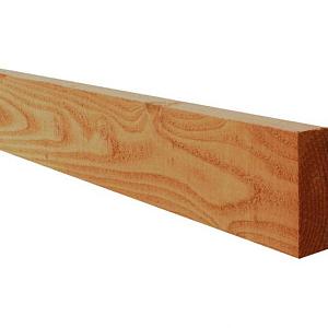 Douglas Fijnbezaagde Gording 7,5x17,5x300cm. Groen Geïmpregneerd