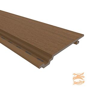 NewTechWood HKC Wandbekleding Vlak, 1,9x18,8x300cm. (wb 15,3 cm.), Teak