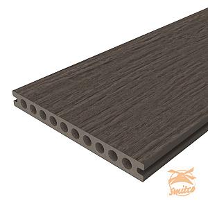 NewTechWood HKC Dekdeel Old World, Holle Kamerprofielen, 2,3x21x400cm. Aged Wood