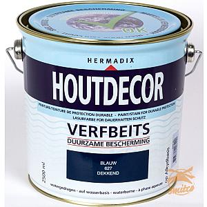 Houtdecor Dekkend 627 Blauw