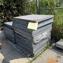 Opruiming ca. 33 m2. Schellevis 100x100x5 Antraciet (licht beschadigd)