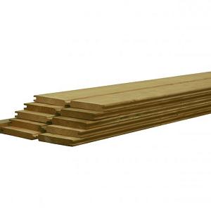 Betowood Scherm Douglas Inclusief Afdekkap 187x224cm. Groen Geïmpregneerd W31673