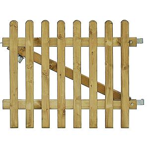 Excellent Poort Recht 100x80cm. Inclusief Klinkset 1063088 (W203823) =V