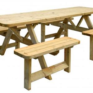 Picknicktafel Family, Bladmaat 70x240 cm.  W11032