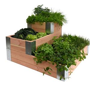 Douglas Minigarden Hoekmodel 100x100x60cm. Onbehandeld  W36010