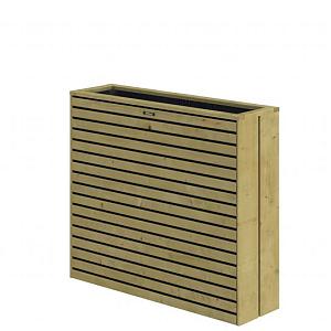 Elan Terrasbloembak, 93x30x103cm. Groen Geïmpregneerd 1063082 (W636479) =V