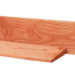 Douglas Zweeds Rabat 1 Zijde Geschaafd, 1 Zijde Fijnbezaagd 1,1-2,7x19,5x500 cm. Onbehandeld   10601