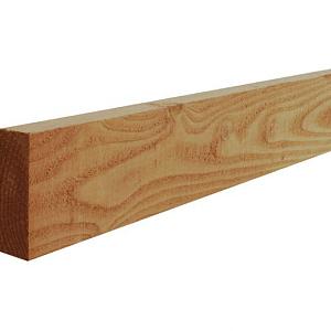 Douglas Fijnbezaagde Gording 5x10x400cm. Groen Geïmpregneerd W31439