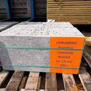 Opruiming ca. 2,5 m2. Premiton Gran Canaria 30x60x4