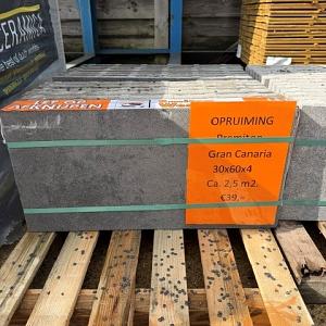 Opruiming ca. 2,5 m2. Premiton Gran Canaria 30x60x4