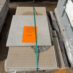 Opruiming ca. 4 m2. Keramische Tegel Bastogne 60x60x4
