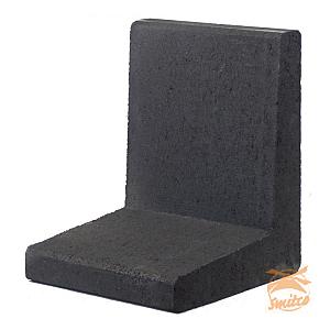 L-Element  Zwart 50x40x40cm