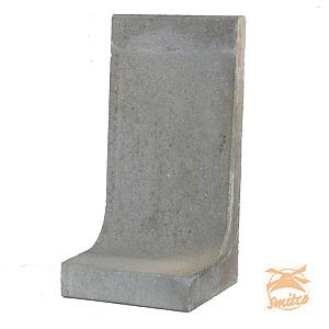 L-Element Grijs 80x40x40cm