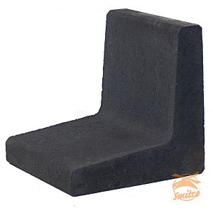 L-Element Zwart 40x40x40cm