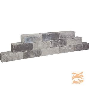 Linea Palissade 15x15x45 Getrommeld Gothic