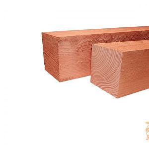 Douglas Fijnbezaagde Paal 15x15x300 cm. Onbehandeld  W31455 =V