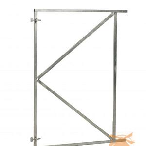 Stalen Deurframe Verstelbaar 120x155cm. Vuurverzinkt 926782 =V