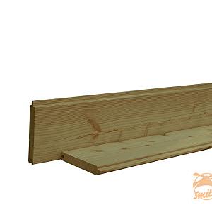 Douglas Geschaafd Blokhutprofiel 2,8x19,5x400cm. Groen Geïmpregneerd W44044