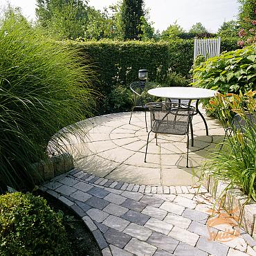 Abbeystones 20x30x6 cm. Grijs/Zwart Met Deklaag UITLOPEND