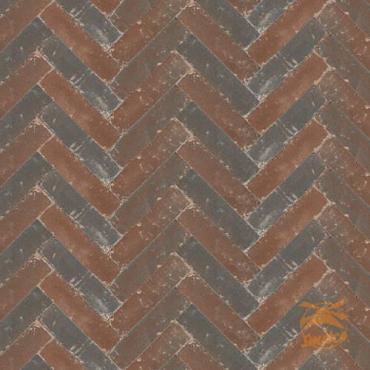 Abbeystones Waalformaat 20x5x7 cm. Gesmoord Bruin Met Deklaag  UITLOPEND