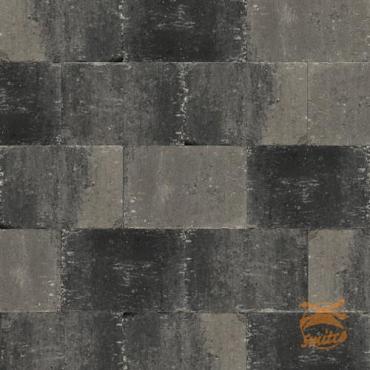 Abbeystones 20x30x6 cm. Grijs/Zwart Met Deklaag UITLOPEND