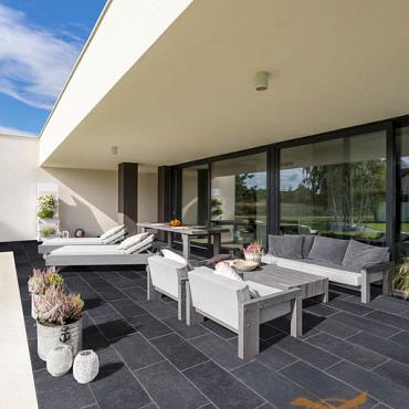 GeoCeramica® 120x30x4 Impasto Negro