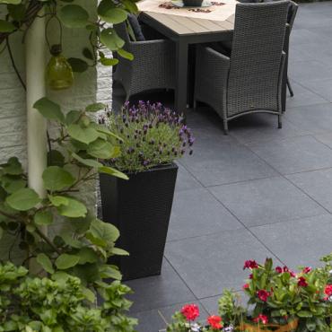 GeoCeramica® 60x60x4 Impasto Negro =V