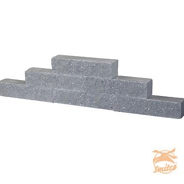 Stapelblok Rox 37,7x9x8,9 Noors Grijs