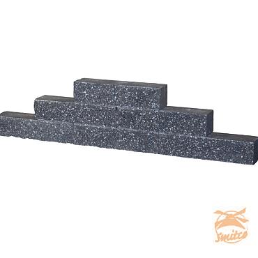 Stapelblok Rox 37,7x9x8,9 Noors Antraciet