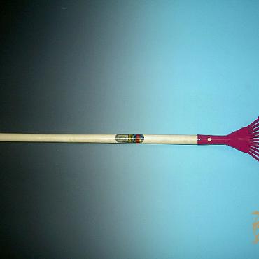 Kinderbladhark Purper Met Steel