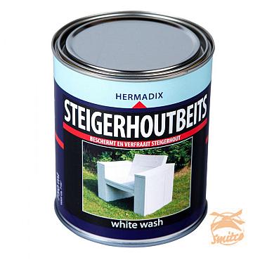 Steigerhoutbeits 750 ml.  White Wash
