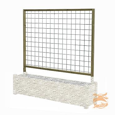 Bloembak Horst  Los Rek t.b.v. 40x180x44 (180cm. Hoog) 40181