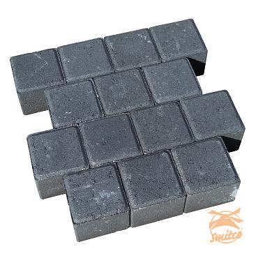 Pak á 8,2 m2. Halve BKK 10,5x10,5x8  Zwart