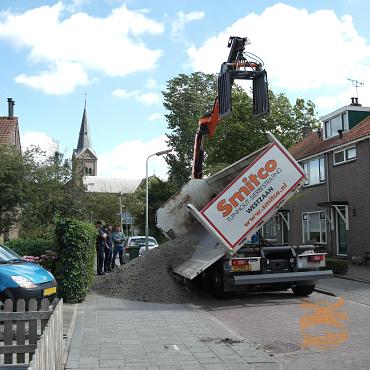 12 m3 Ophoog Zand Los Gestort