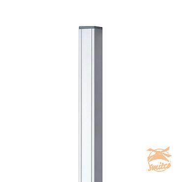 Aluminium Palen Met Cypresse Kern 6,8 x 6,8 x 270 Alu  06320