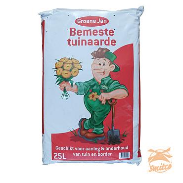 1 m3. = 45 Zakken Bemeste Tuinaarde 25 ltr