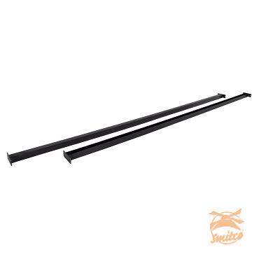 Set (2x) U-Profielen 180 cm. t.b.v. Bevestiging Bamboerol Roestig 180 cm.