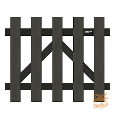 WPC De Luxe Tuinpoortje 80x100 Incl. Hang & Sluitwerk