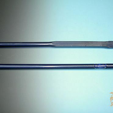 Stootijzer 140 cm. Onderstuk 40 cm. Vierkant